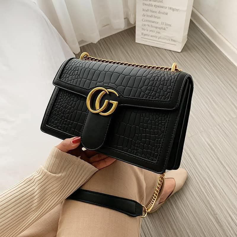 New Luxury Gucci Leather Shoulder Bag