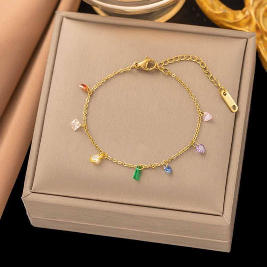 Anklet
Stainless steel
Colour gurantee
