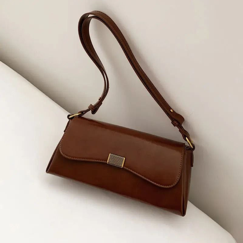 New Ladies Messenger Bag – Stylish Contrast Color Shoulder & Mobile Phone Bag