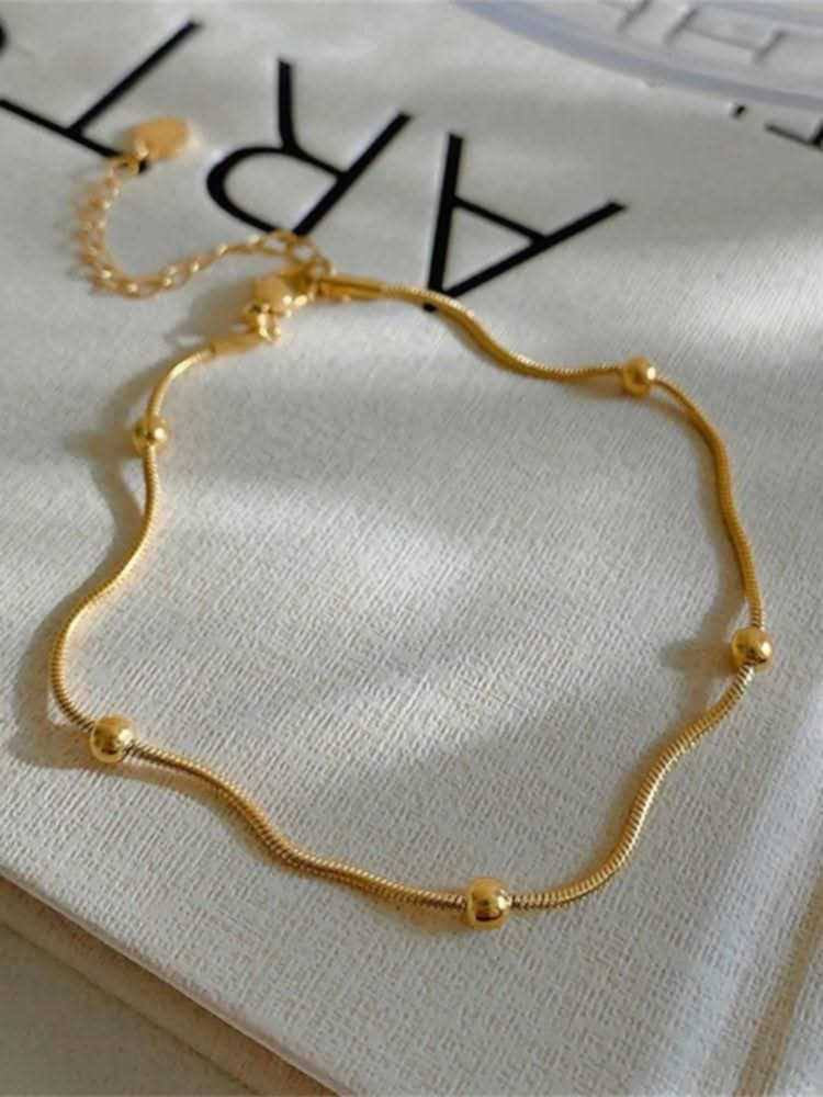 Minimalist Gold Satellite Chain Payel