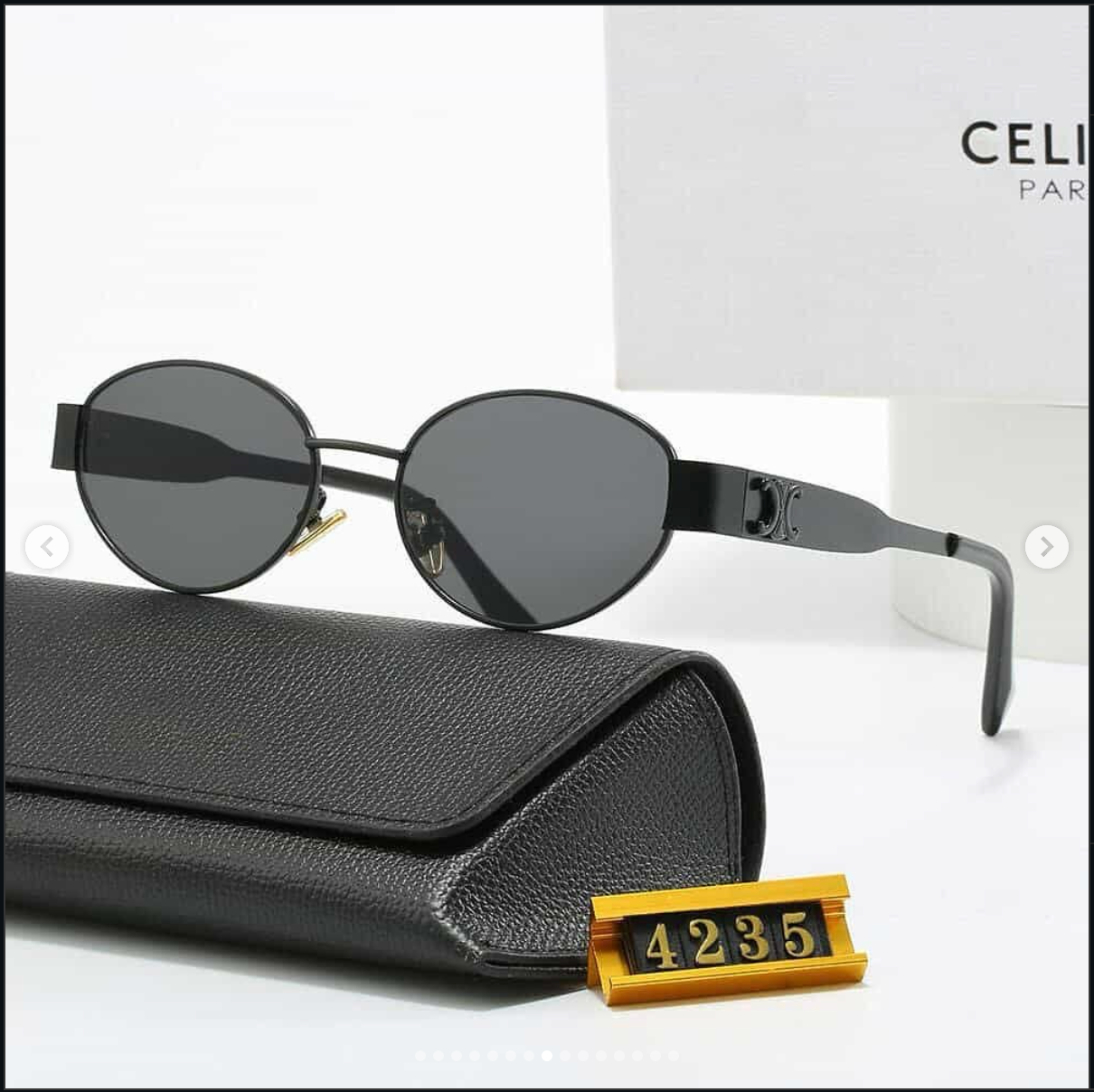 Retro Oval Fashion Sunglasses