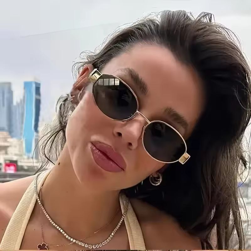 Retro Oval Fashion Sunglasses