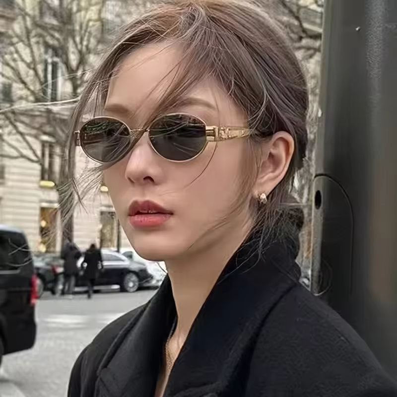 Retro Oval Fashion Sunglasses