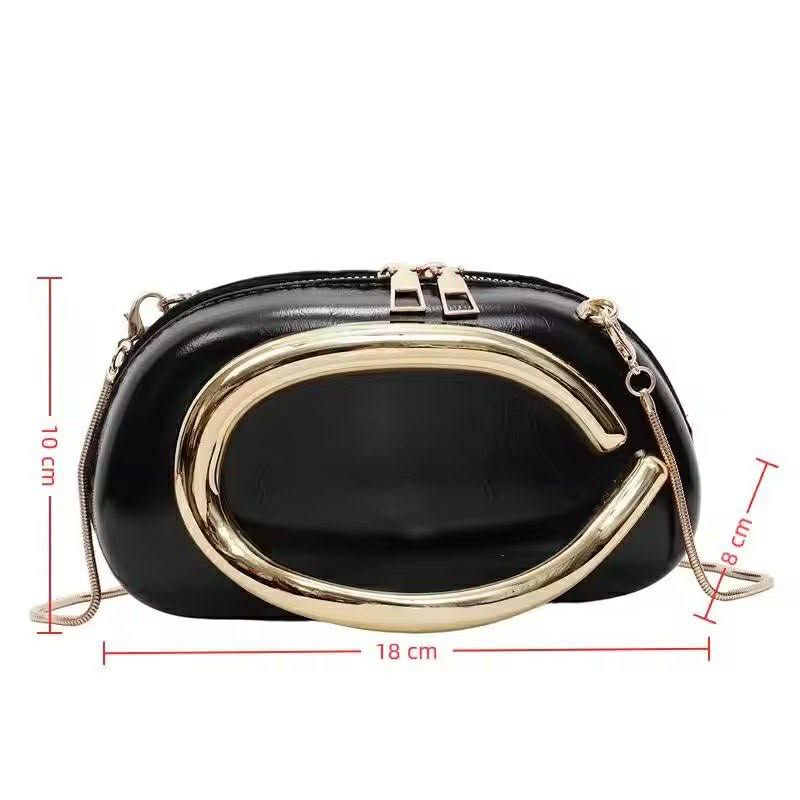 Chain Luxury Shoulder Bag Decorative Box-style Design