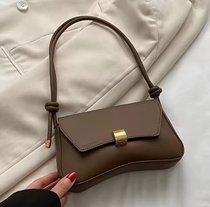 Versatile & Stylish Women’s Handbag with Metal Buckle