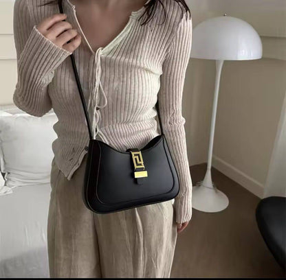 New Casual Solid Color Women's Crossbody Shoulder Bag