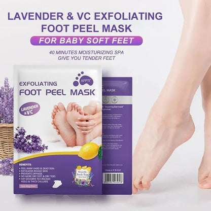 Exfoliating Foot Peel Mask — For Soft, Smooth & Callus-Free Feet