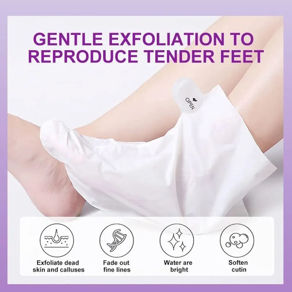 Exfoliating Foot Peel Mask — For Soft, Smooth & Callus-Free Feet