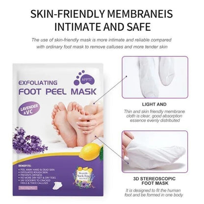 Exfoliating Foot Peel Mask — For Soft, Smooth & Callus-Free Feet