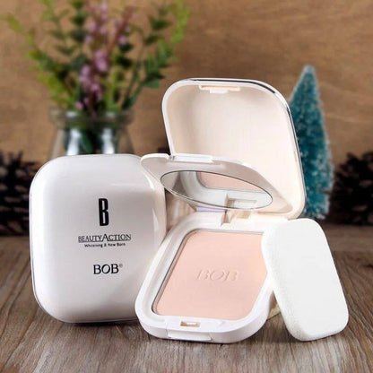 Bob Wet and Dry Compact Powder Snow Muscle Skin-Friendly Foundation Concealer Nude Makeup Ivory White Natural Color Beginner


মেকআপ অনেকক্ষণ ভালো রাখে এবং ত্বকে ন্যাচারাল looks আনে।
সব ধরনের স্কিনের জন্যই ভালো।
এটা অক্সি ফ্রি আর সুন্দরভাবে