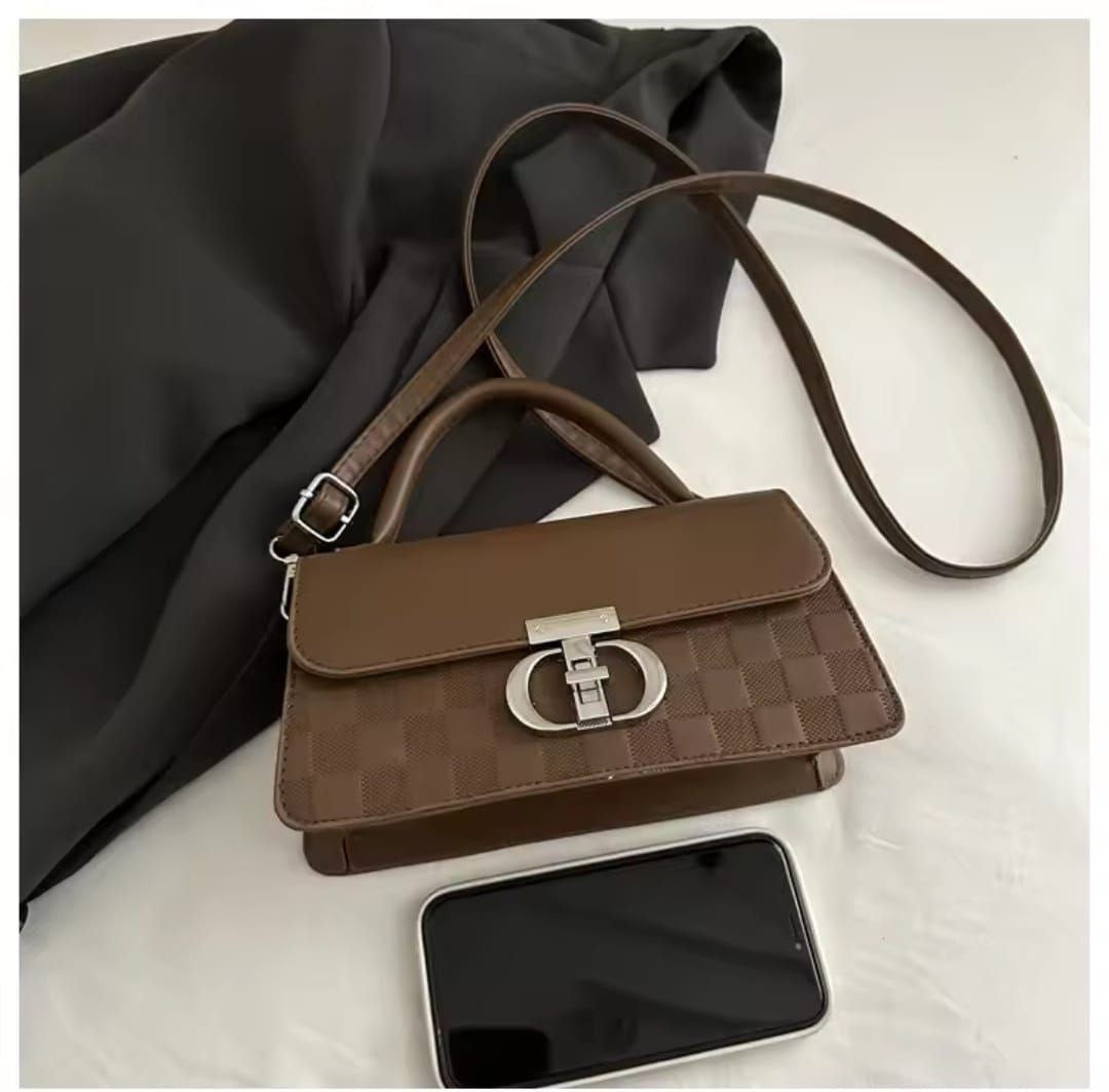 New retro small square bag