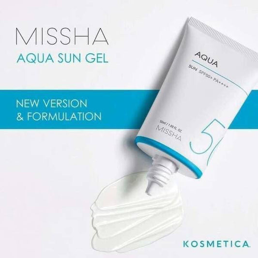 Missha – All Around Safe Block Aqua Sun Gel Spf50+/Pa++++ – 50ml


It is a water-based, lightweight sunscreen.
It provides broad-spectrum protection against UVA and UVB rays.
It has a fresh, moisturizing texture and absorbs quickly into the sk