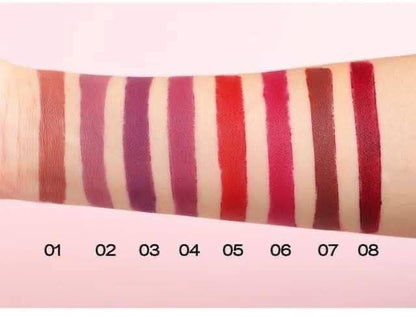Handaiyan Just a Kiss Velvet Matte 8 Pcs Lipstick Set