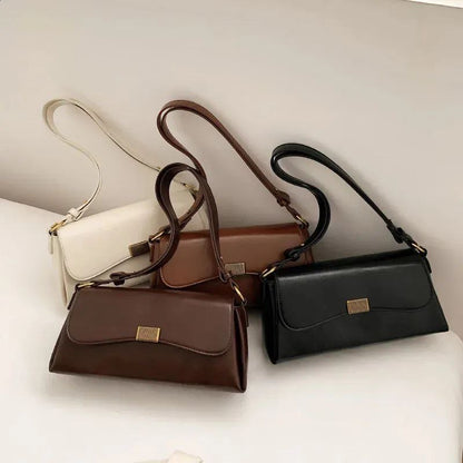 New Ladies Messenger Bag – Stylish Contrast Color Shoulder & Mobile Phone Bag