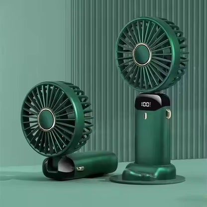 Foldable Hanging Neck Mini Cooling Fan