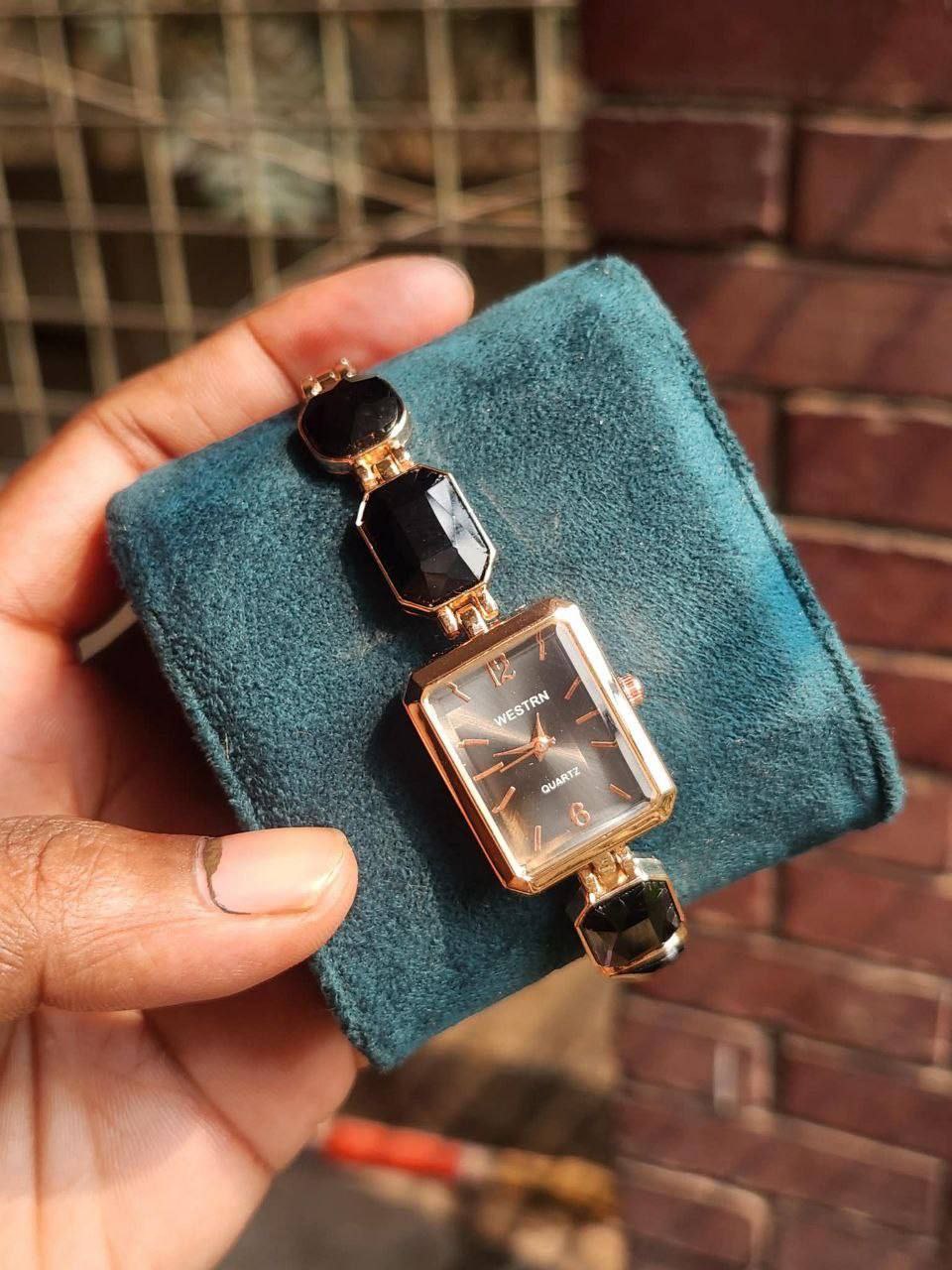 Stone Watch Fashion Casual Women's Dress Watch
