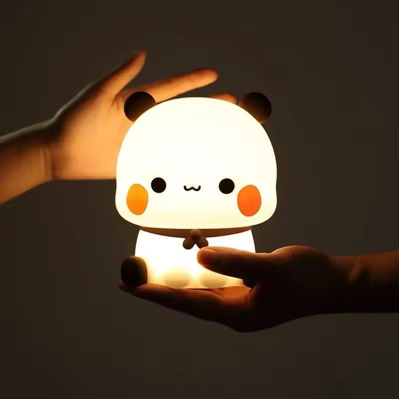 Panda Pat Led Night Light Battery system