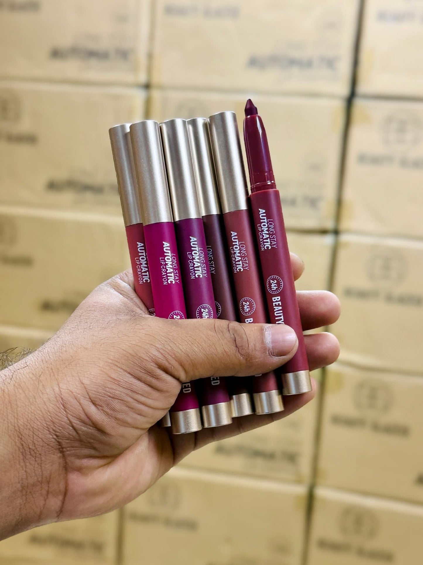 BEAUTY GLAZED Long Stay Automatic Lip Crayon'