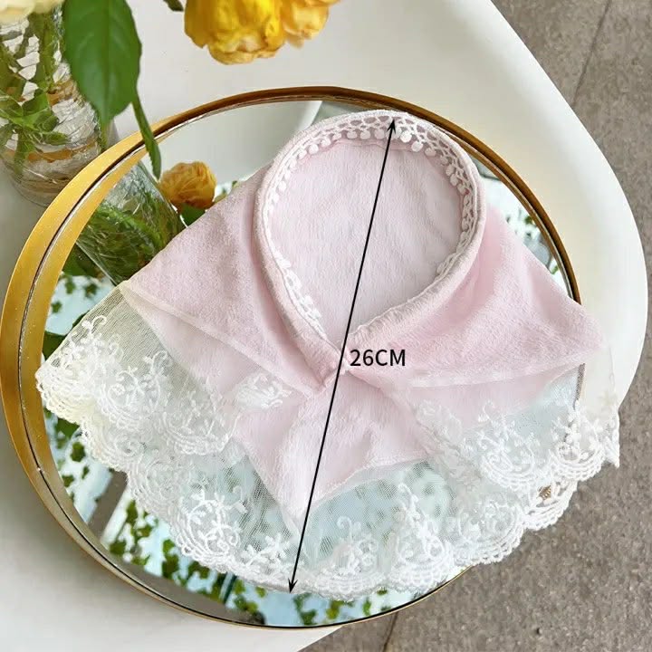 Modern Hair Scarf Soft And Comfortable Lace Flower Headbands Bohomian Hair Bandanas For Women And Girl