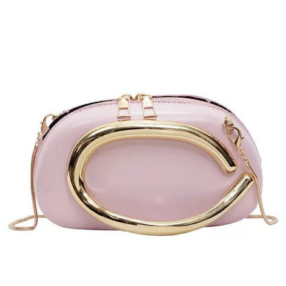 Chain Luxury Shoulder Bag Decorative Box-style Design