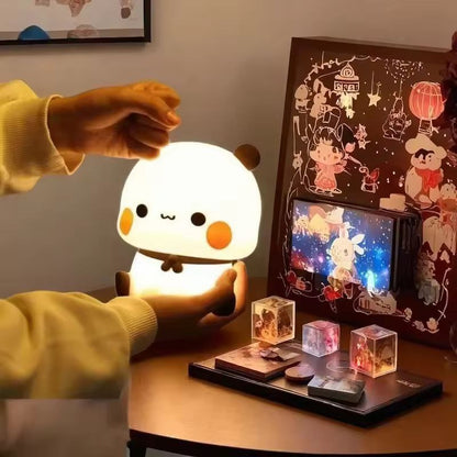 Panda Pat Led Night Light Battery system