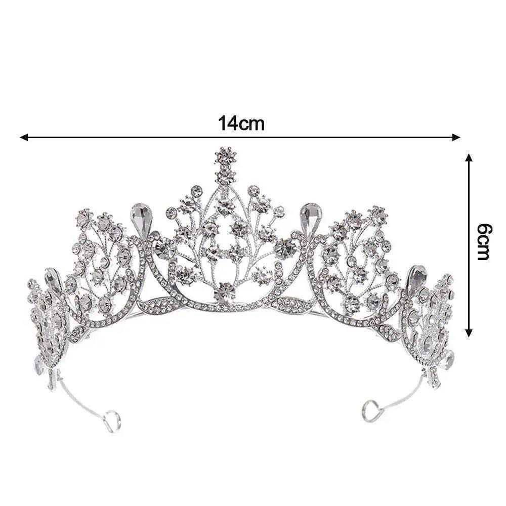 Premium Crystal Rhinestone Bridal Crown