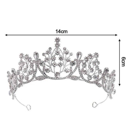 Premium Crystal Rhinestone Bridal Crown