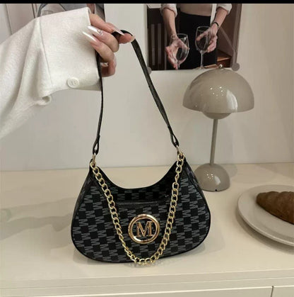 Signature Monogram Hobo Bag
