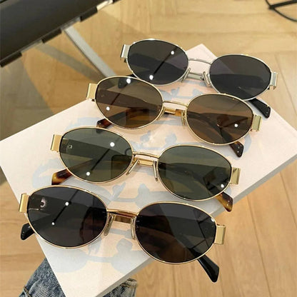 Retro Oval Fashion Sunglasses