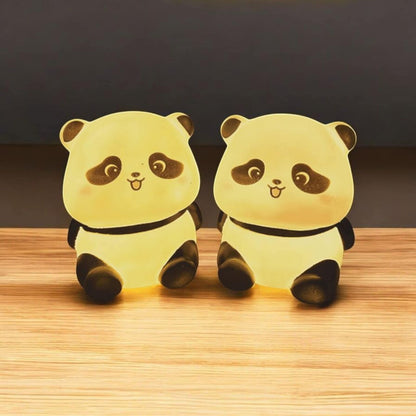 Cute Soft Silicon Panda Night Light – Safe & Perfect Gift