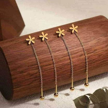 Chain Thread Earrings