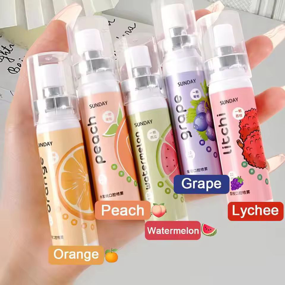 Mouth spray perfume