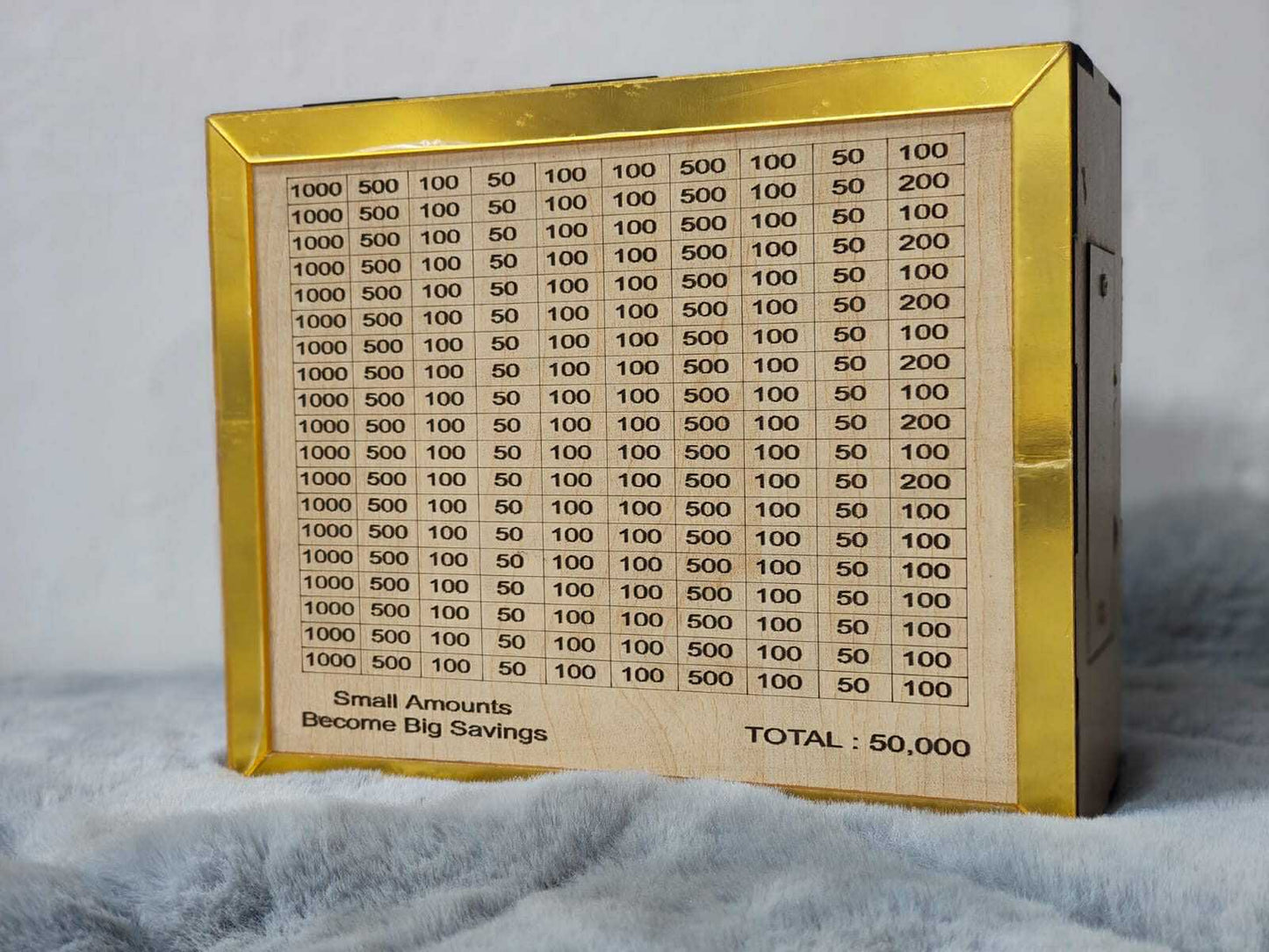 Wooden Money Saving Box