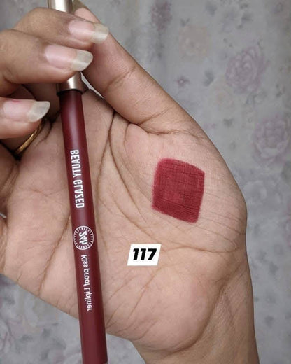 Beauty glazed lip liner 💋

1 to 18 All shade available in Stcok 

Texture টা এত ভালো। Smoothie finish দিবে।রিসেনেবল বাজেটে এর চাইতে ভাল মানের জেল লিপলাইনার  হয়ত কোথাও পাবেন না।