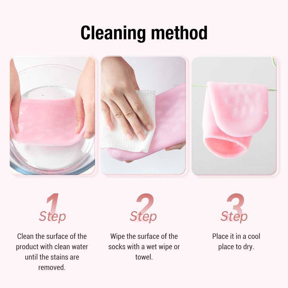 Silicone Moisturising Gel Socks