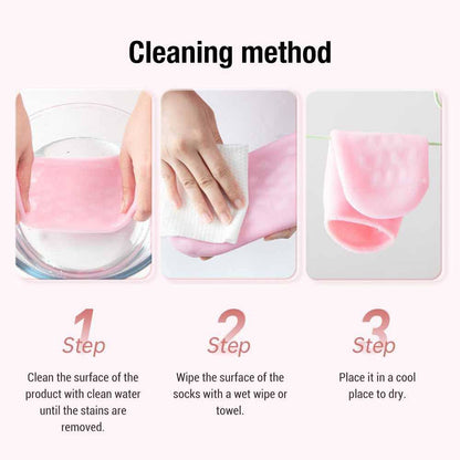 Silicone Moisturising Gel Socks