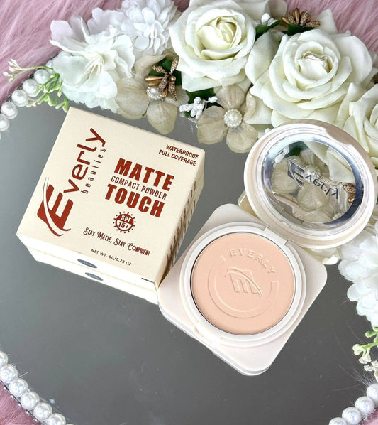 Everly Beauties Matte Touch Compact Powder