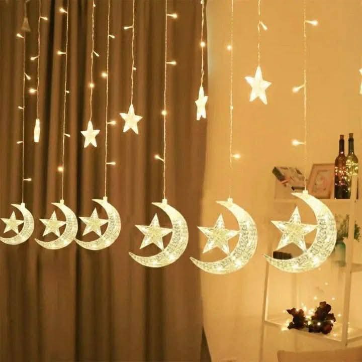 Moon Star Led String Light