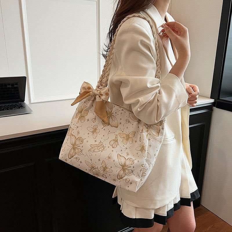 Butterfly tote bag
