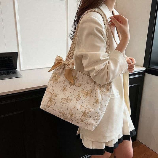 Butterfly tote bag