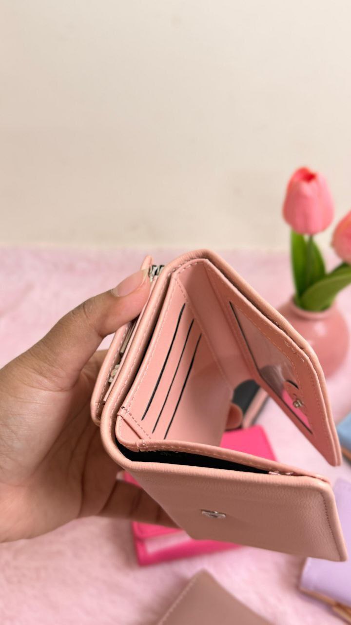 Mini cute folding small wallet