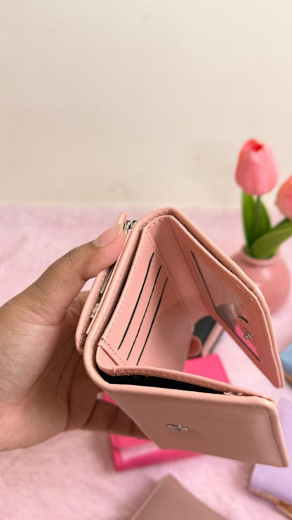 Mini cute folding small wallet