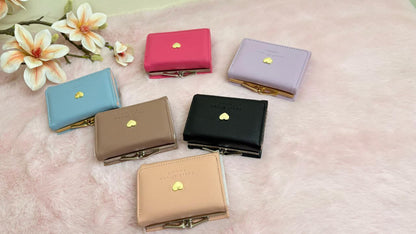 Mini cute folding small wallet