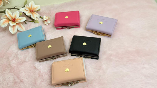 Mini cute folding small wallet