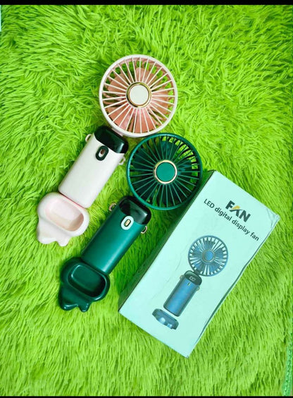 Mini display fan