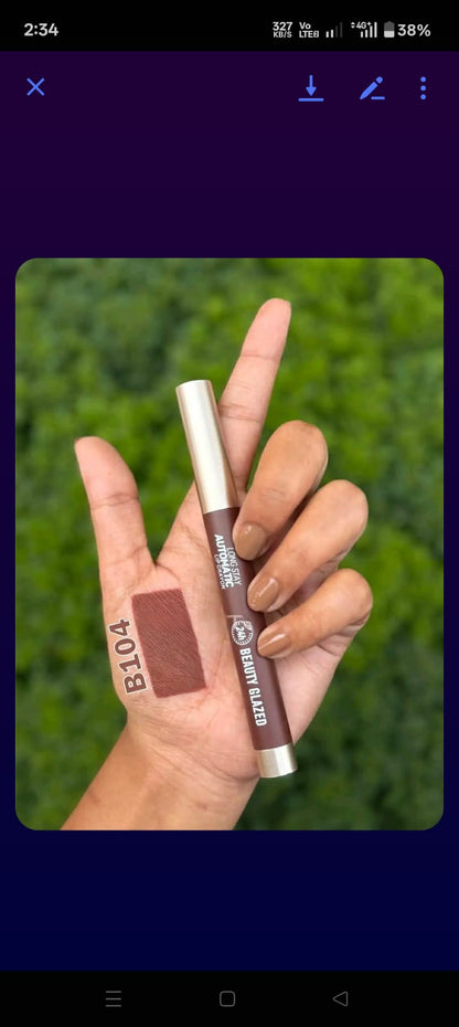 BEAUTY GLAZED Long Stay Automatic Lip Crayon'