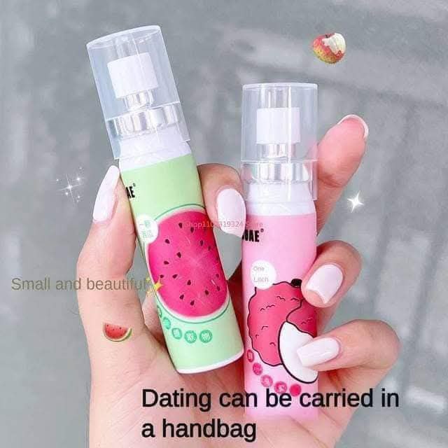 Mouth spray perfume