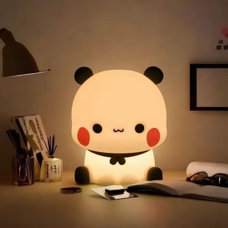 Panda Pat Led Night Light Battery system