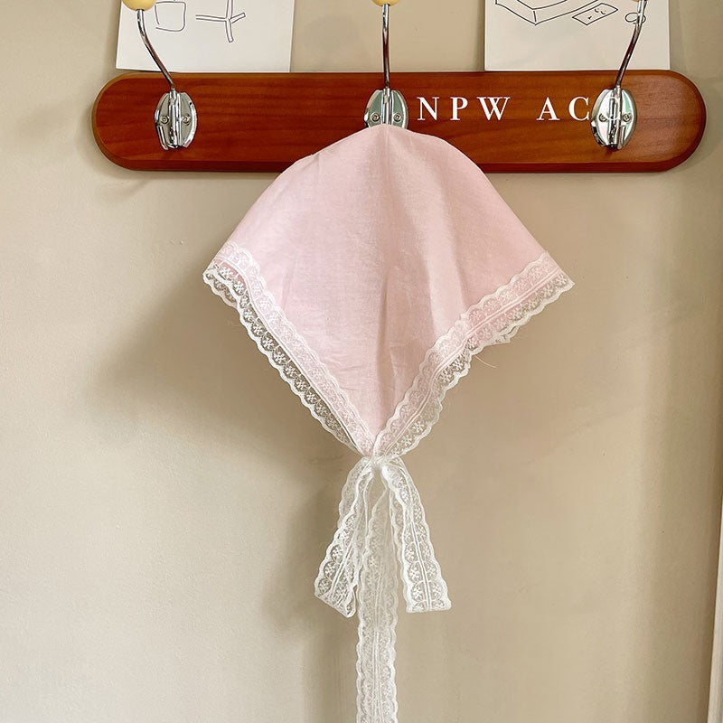 Modern Hair Scarf Soft And Comfortable Lace Flower Headbands Bohomian Hair Bandanas For Women And Girl