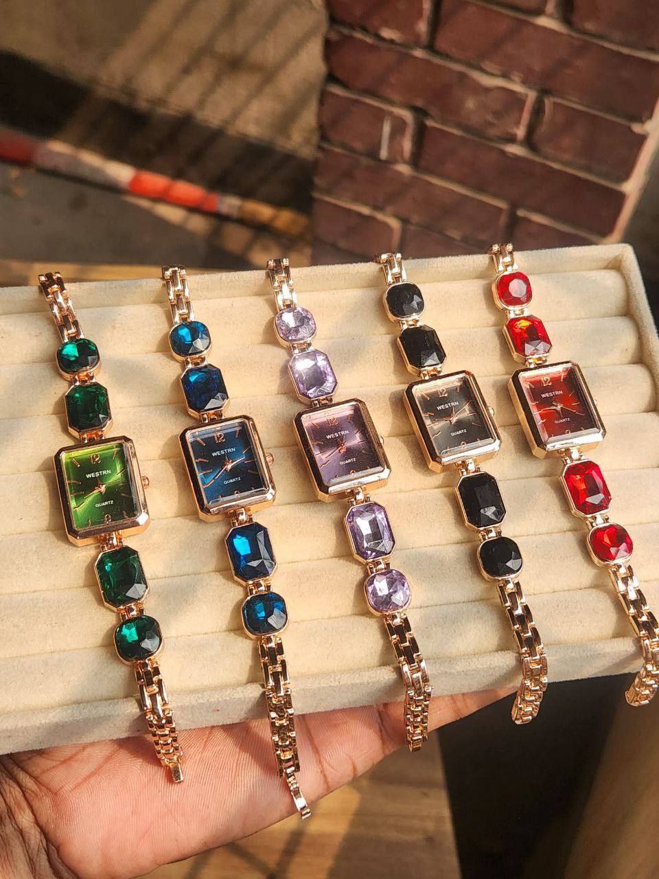 Stone Watch Fashion Casual Women's Dress Watch